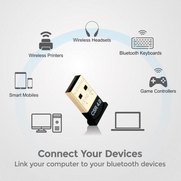 BT040 Wireless Bluetooth Receiver Dongle