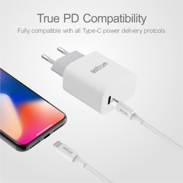 CH460 USB-C PD Travel Wall Charger