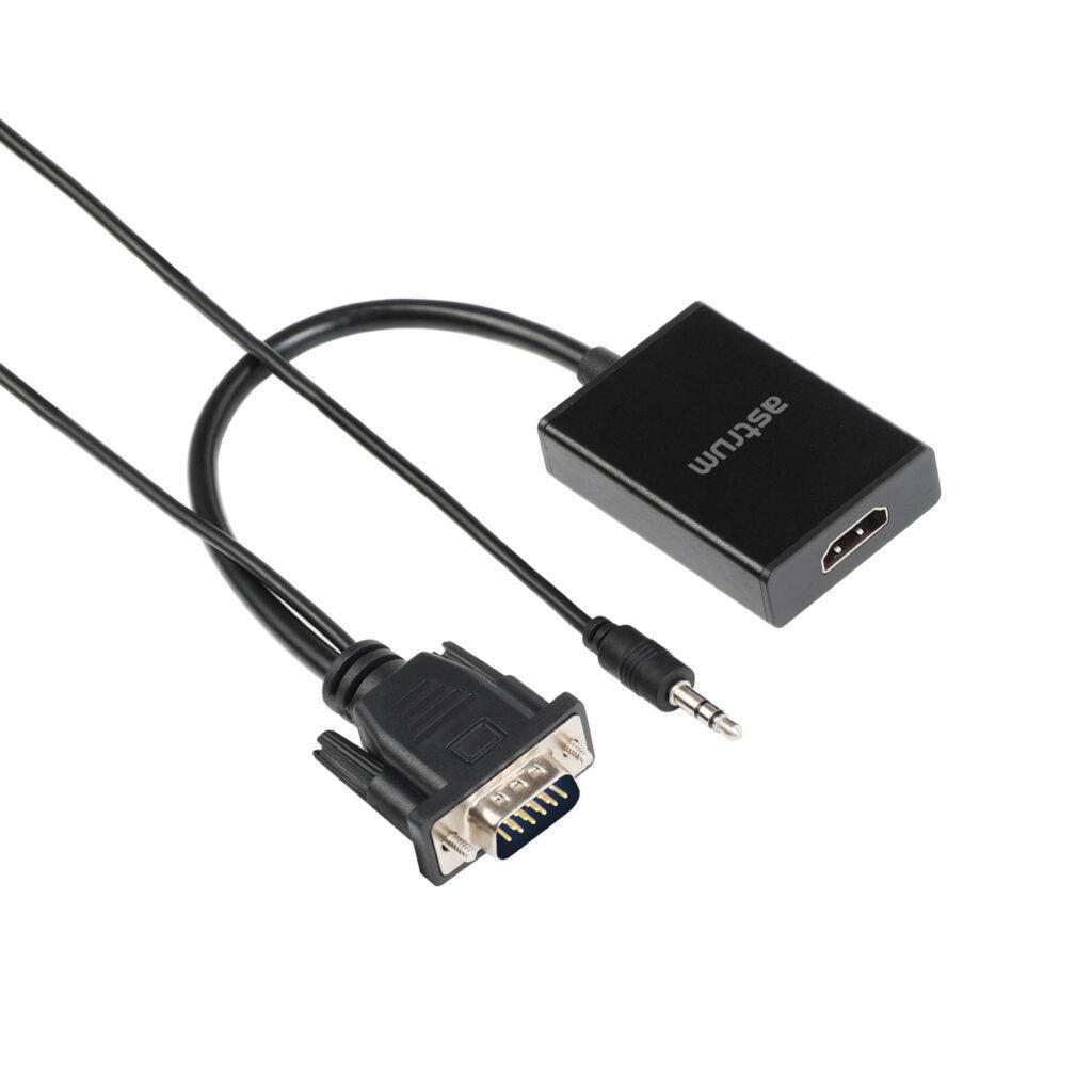 DA450 HDMI Male to VGA Female + Audio Adapter – Experience the difference