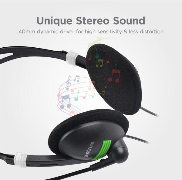 HS740 On-ear USB PC Wired Headset with Mic