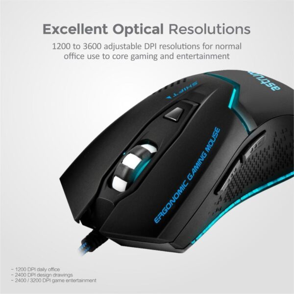 6B Wired Gaming USB Mouse - MG210