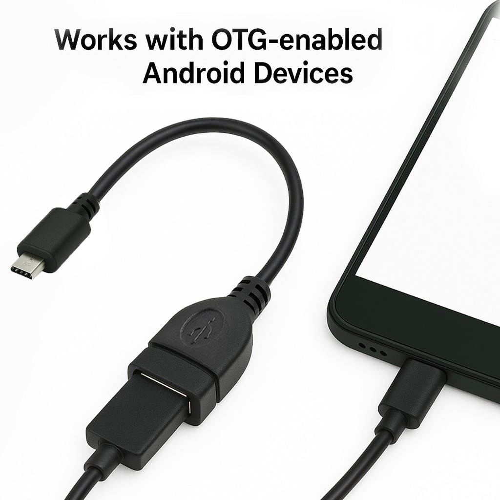 OD020 Micro USB Male to USB Female OTG Cable