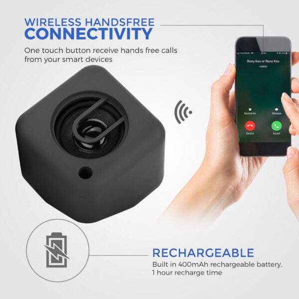 ST140 Mini Bluetooth Wireless Portable Speaker - Black
