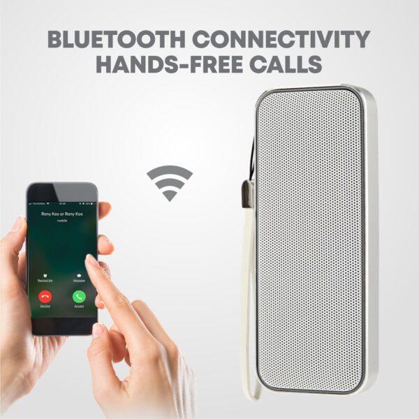ST150 Slim Bluetooth Wireless Pocket Speaker - White