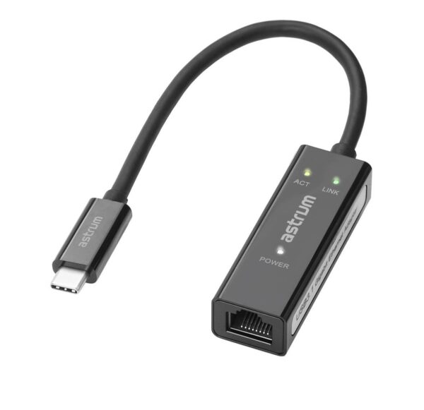 DA600 USB-C to Ethernet Gigabit LAN Adapter