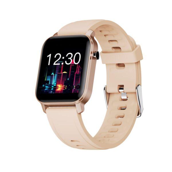 M2 IP68  Sports Square Smart Watch - Gold