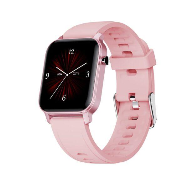 M2 IP68  Sports Square Smart Watch - Pink