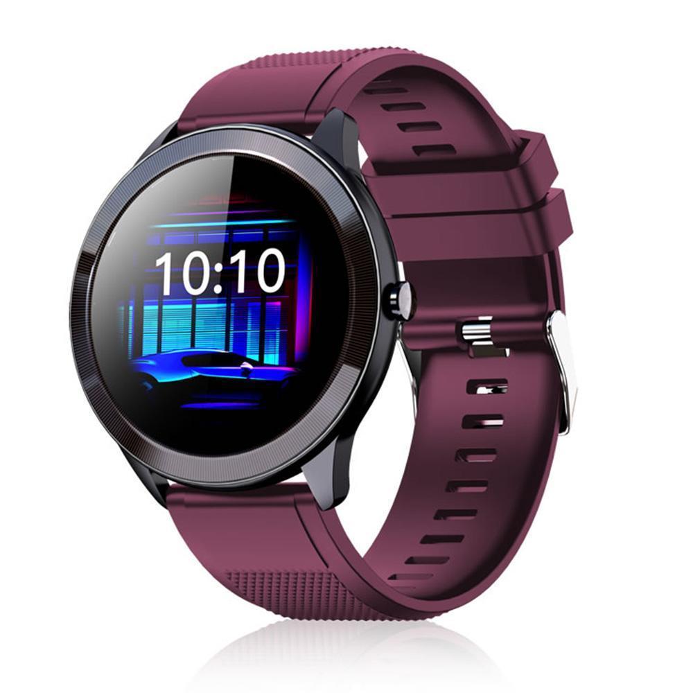 SN93 IP68 Sports Round Metal Smart Watch – Magenta – Experience the  difference