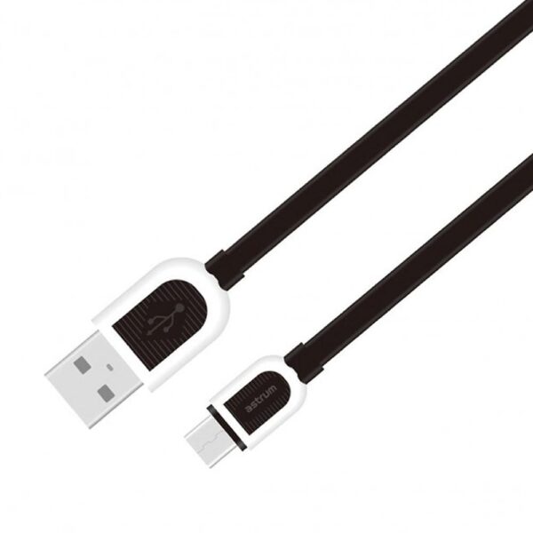 UD360 USB 2.0 to Micro USB Charge & Sync Flat Cable - Black