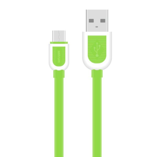 UD360 USB 2.0 to Micro USB Charge & Sync Flat Cable - Green