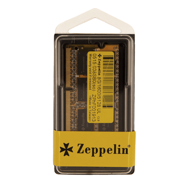 ZEPPELIN DDR3 8GB SO PC1600 1.35V 16IC L