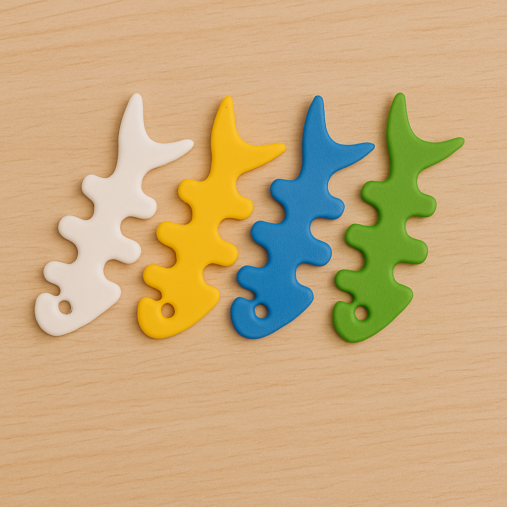 CO030 5 Bays Fishbone Cable Organizer Clips