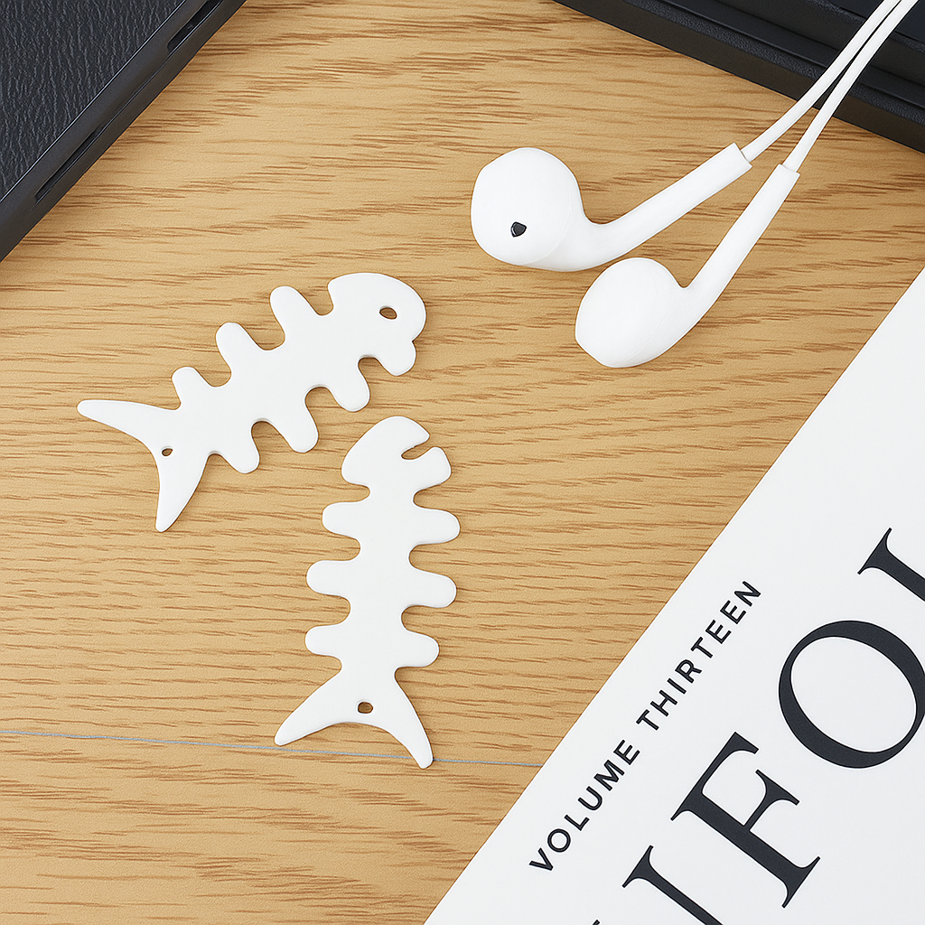 CO030 5 Bays Fishbone Cable Organizer Clips