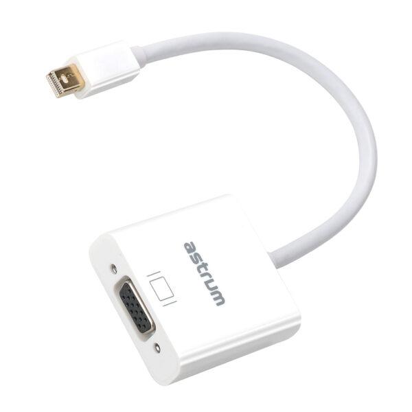 DA120 Mini DisplayPort Male to VGA Female + Audio Adapter