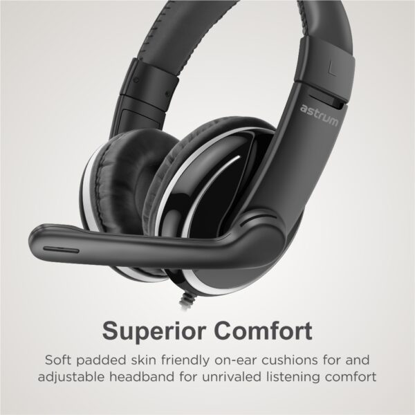 HS780 On-Ear USB Gaming Wired Headset with Mic