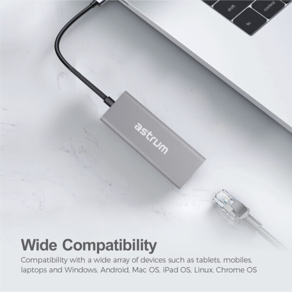 NA450 USB-C to Gigabit Ethernet LAN Converter