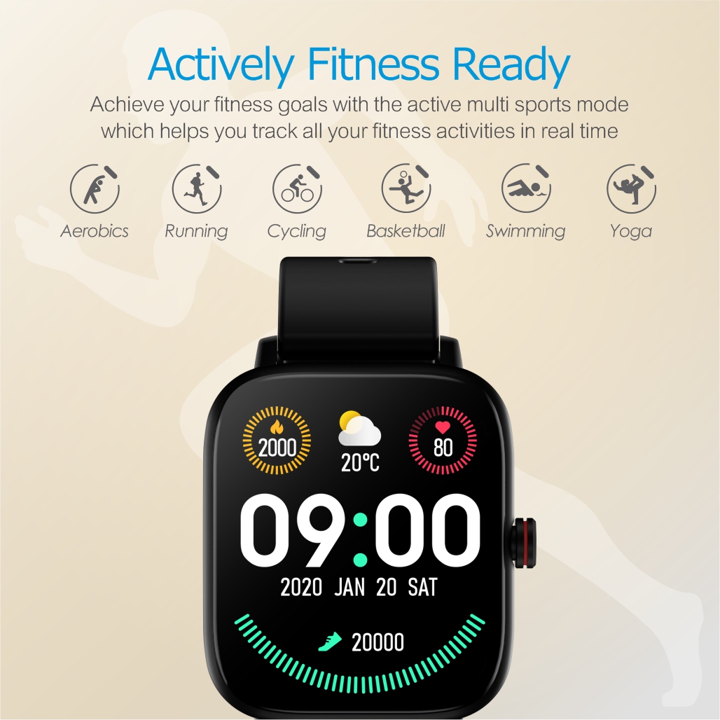 T13S Wireless Bluetooth IP67 Sports Smart Watch