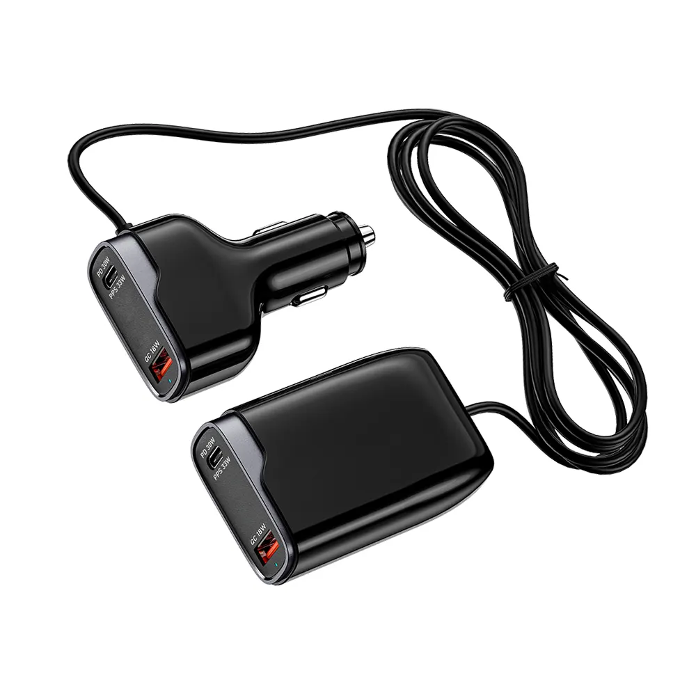 Pro Go PD100 4 in 1 USB-C PD102W Dual USB Travel Car Charger