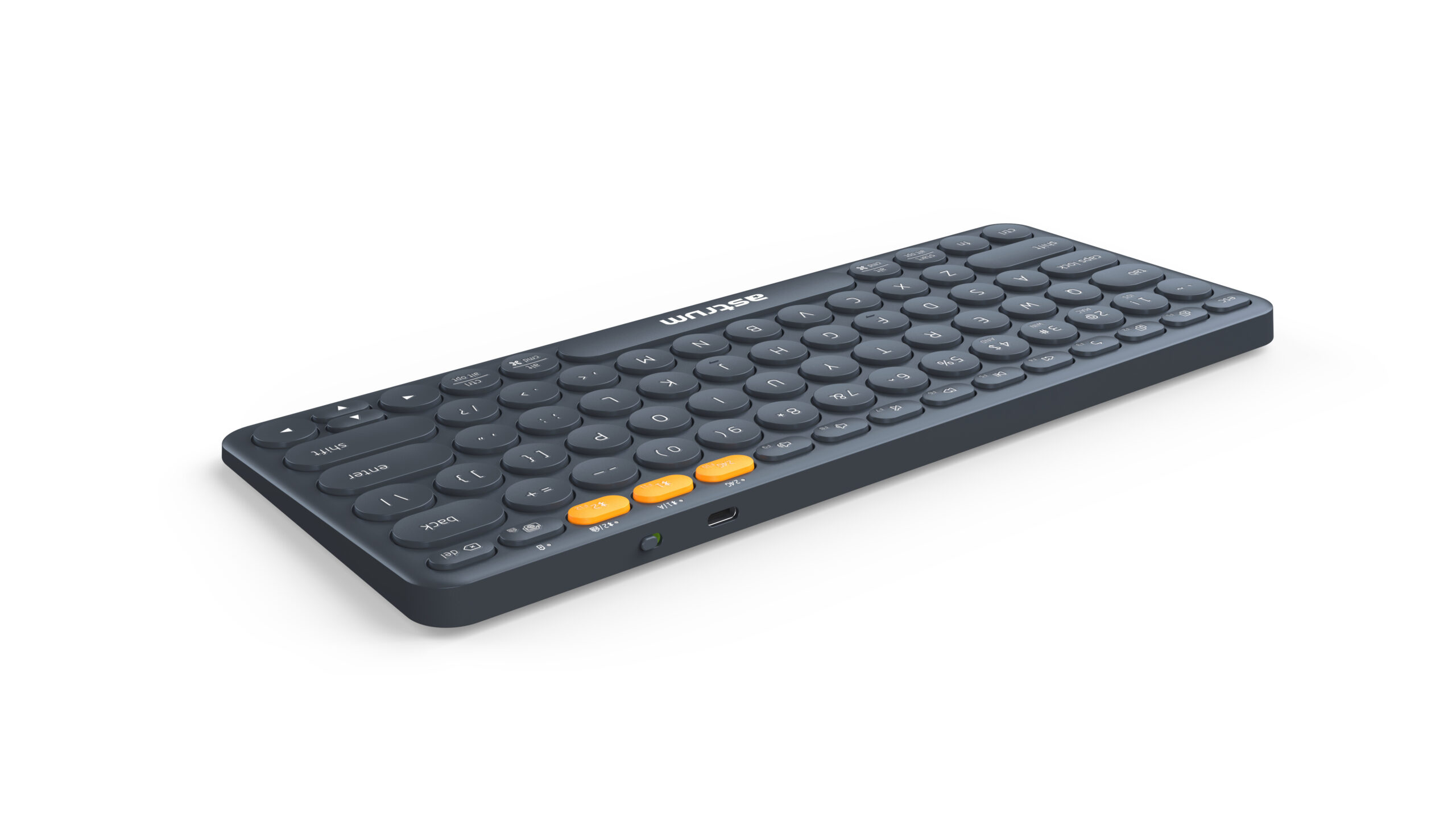 Dual Mode Mini Wireless Keyboard - KT200 - Black