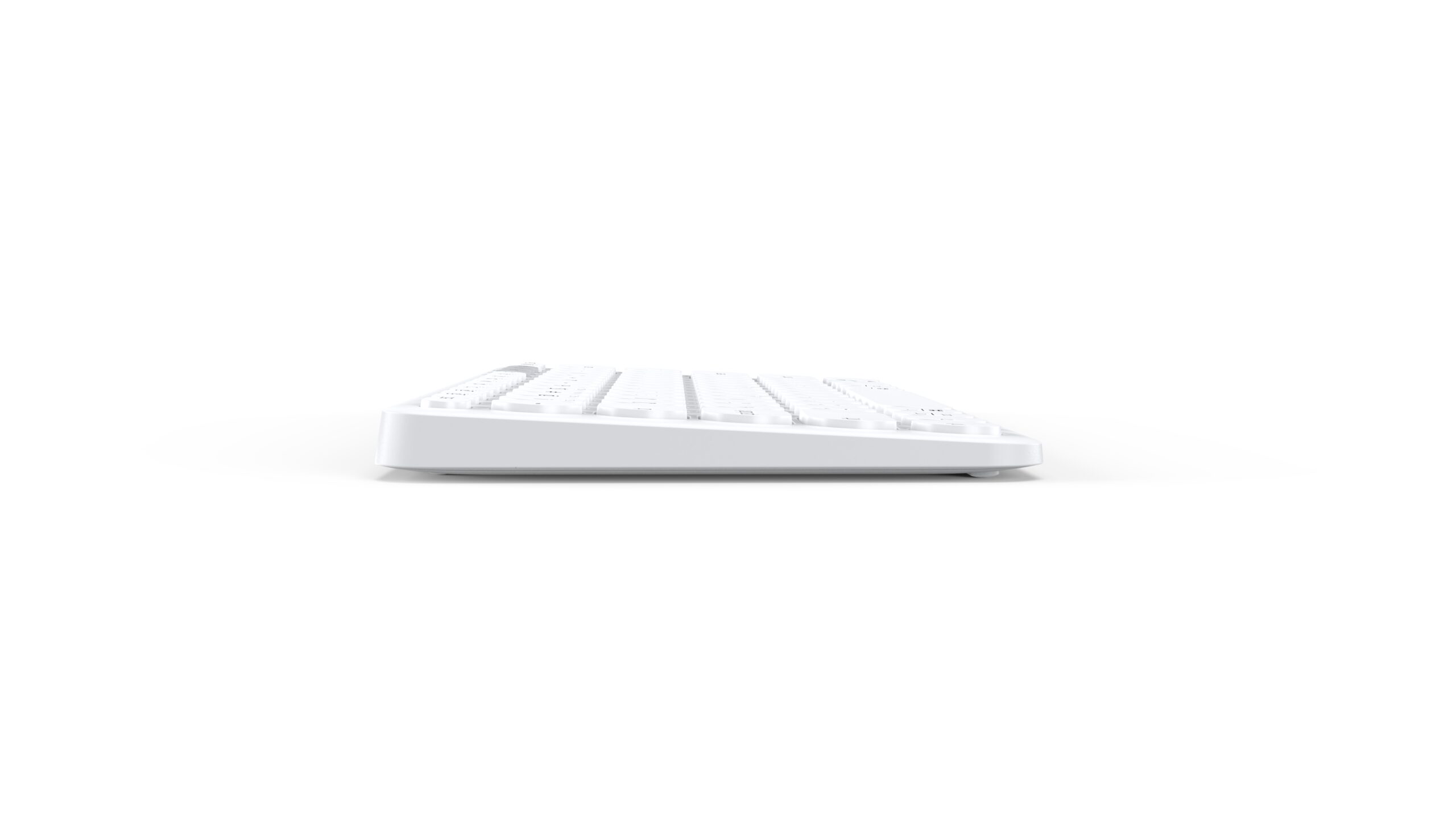 Dual Mode Mini Wireless Keyboard - KT200 - White