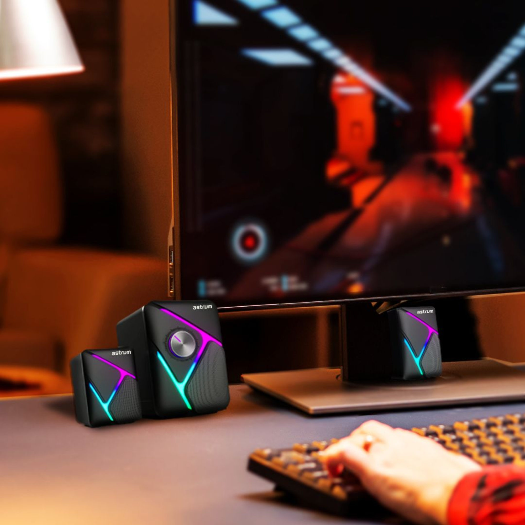 MMS 2.1CH 20W USB POWER 30+20MM RG - SM030