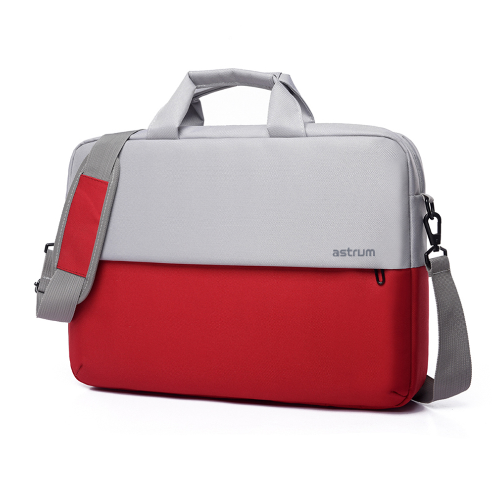 Sling Bag 15" Dual-Color with Multiple Pockets Red/Grey - LB110