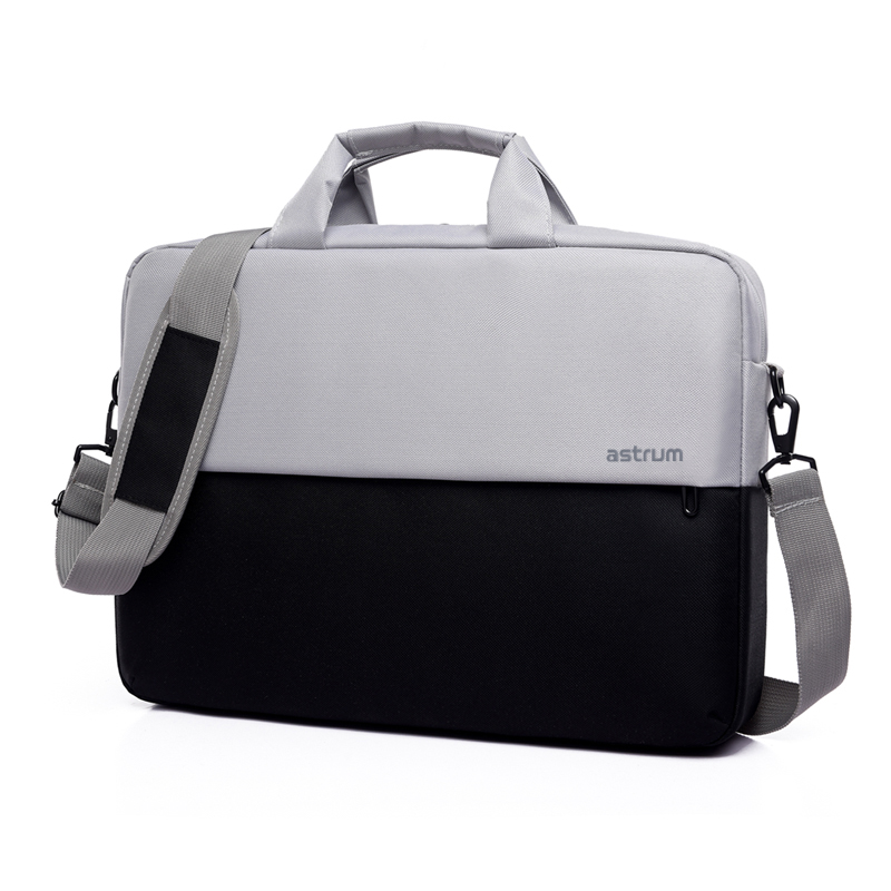 Sling Bag 15" Dual-Color with Multiple Pockets Black/Grey - LB110