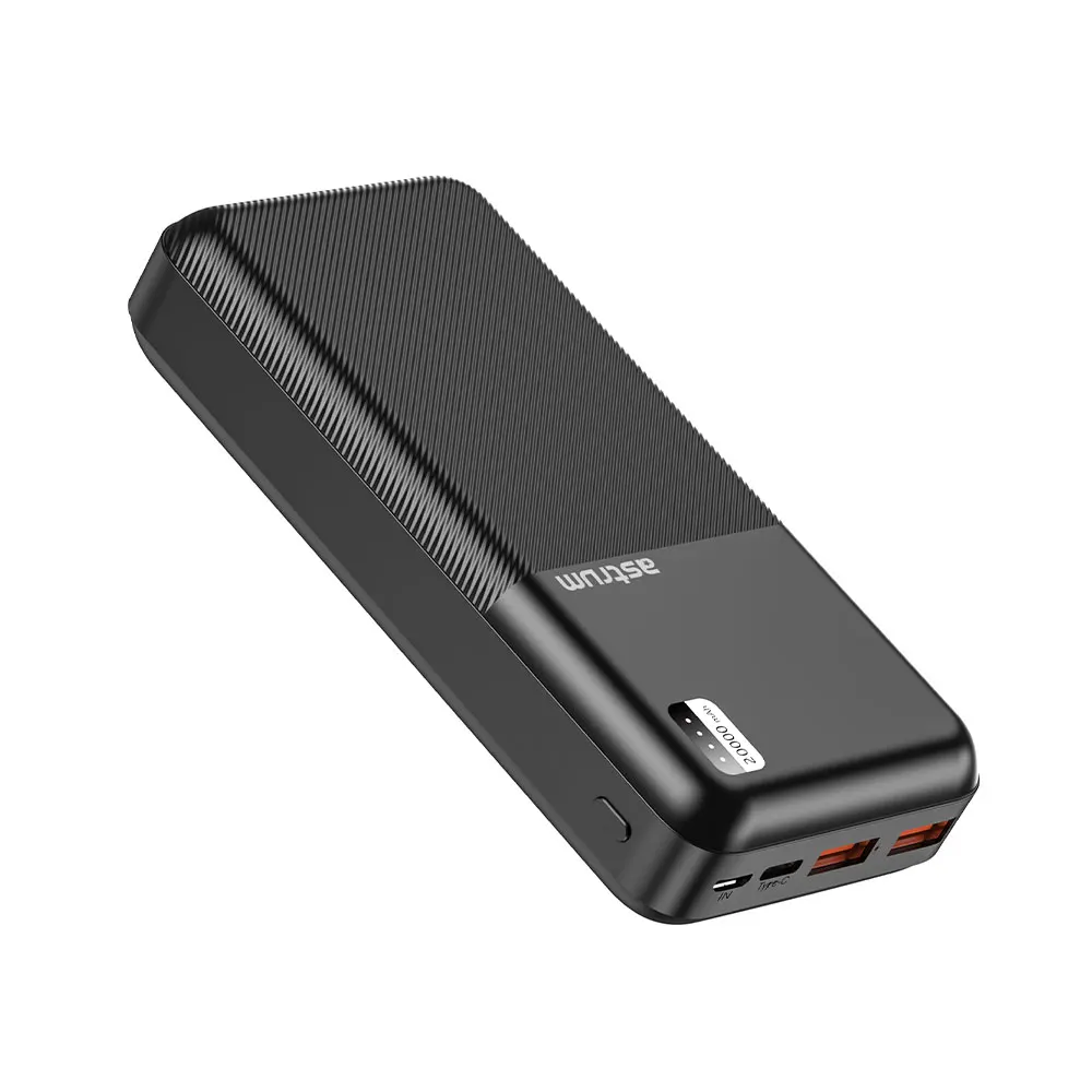 PB205 Dual USB Ultra Slim Fast Charge Power Bank 20000mAh 2.1A