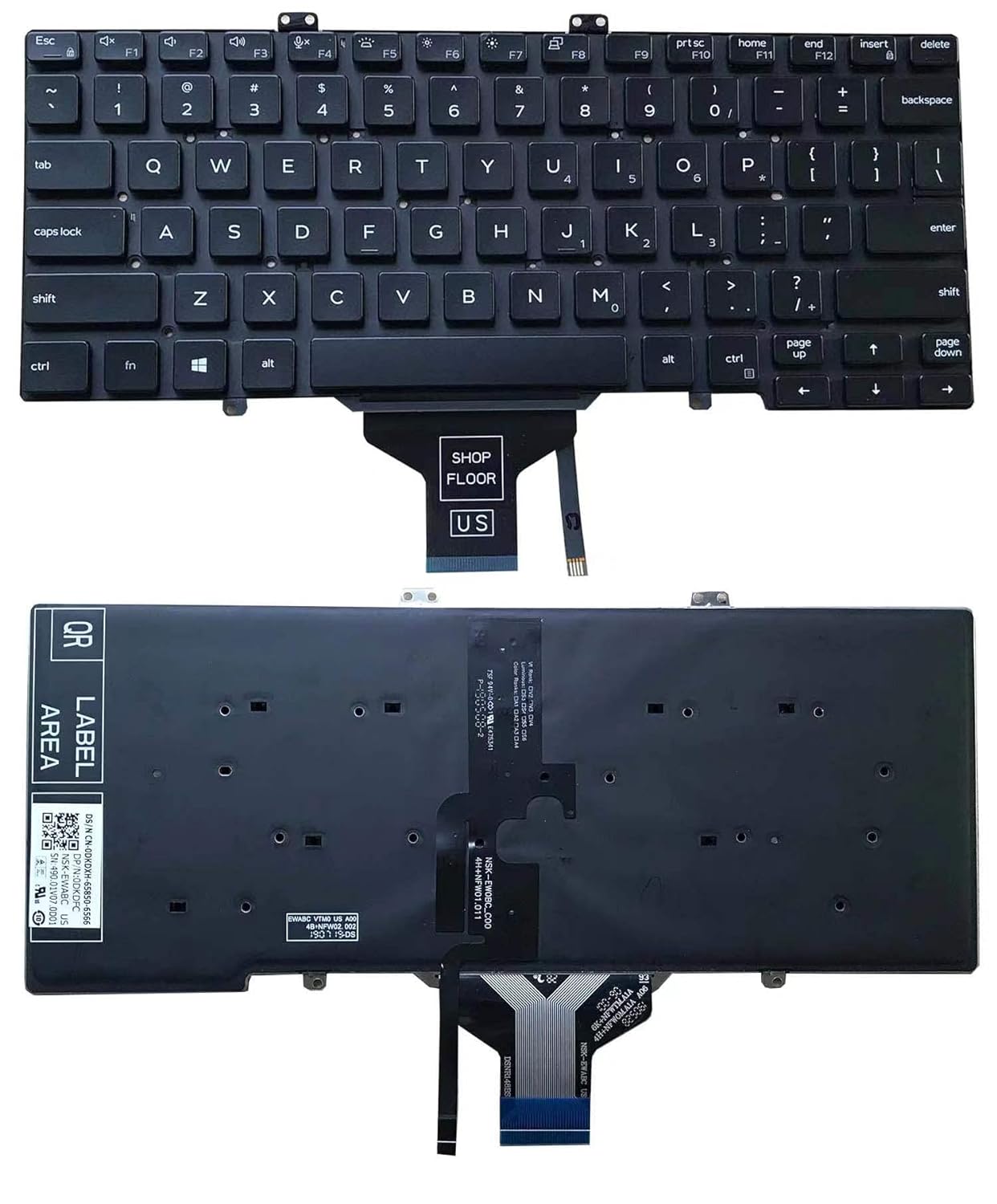 KB FOR DELL 5400 LATITUDE SERIES