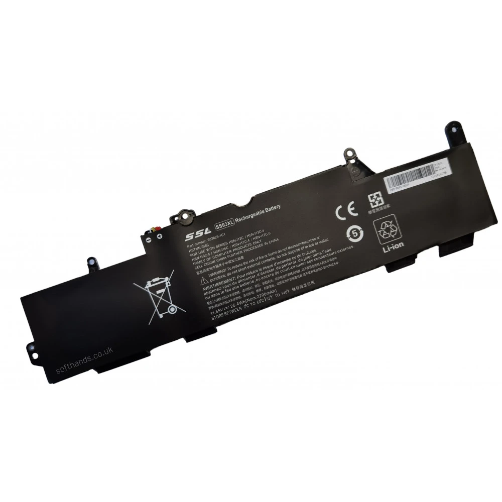 BAT FOR HP G5 G6 840 4100MAH 11.55V POLY