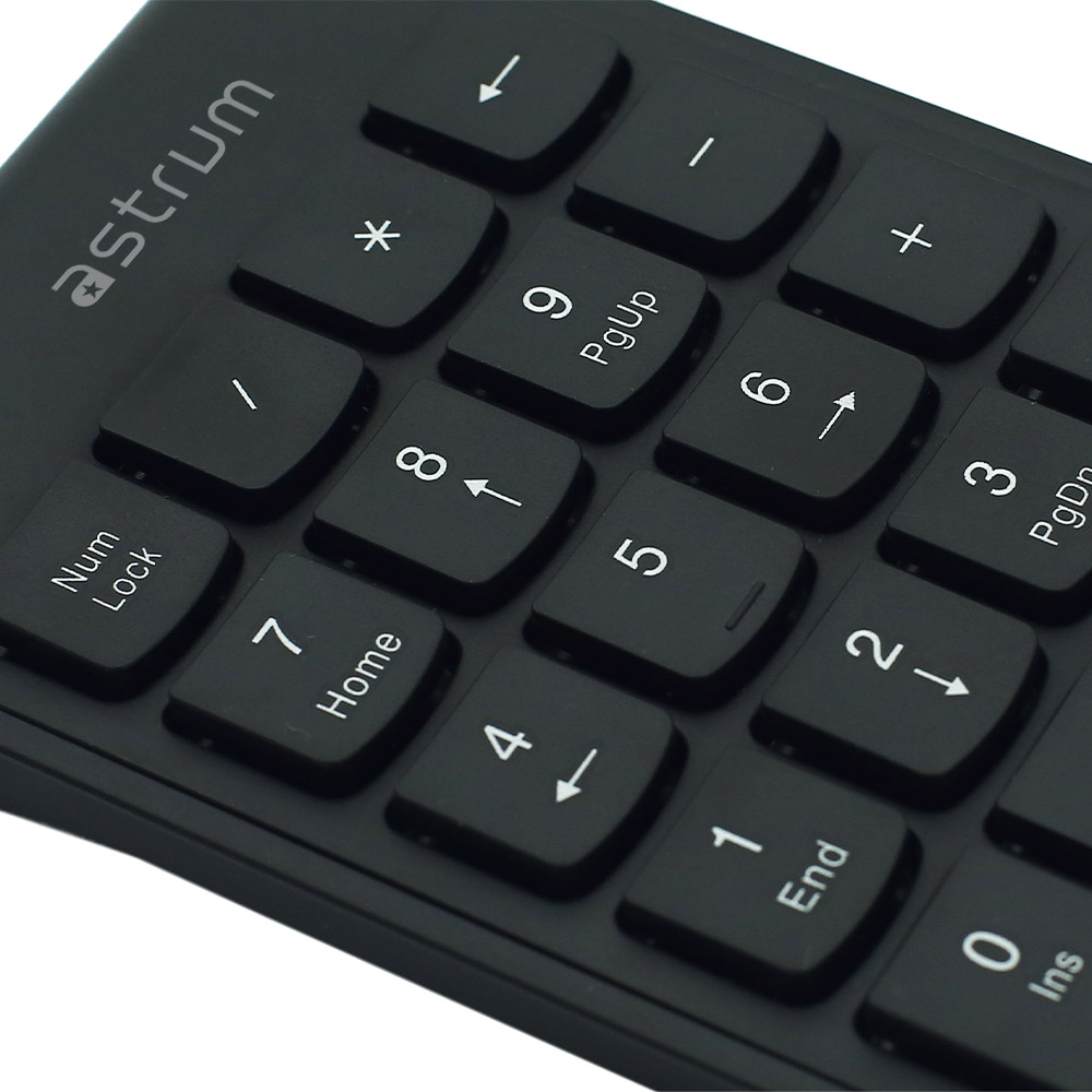 Astrum KB010 Slim USB Numeric Keypad: Compact, Efficient, and User-Friendly