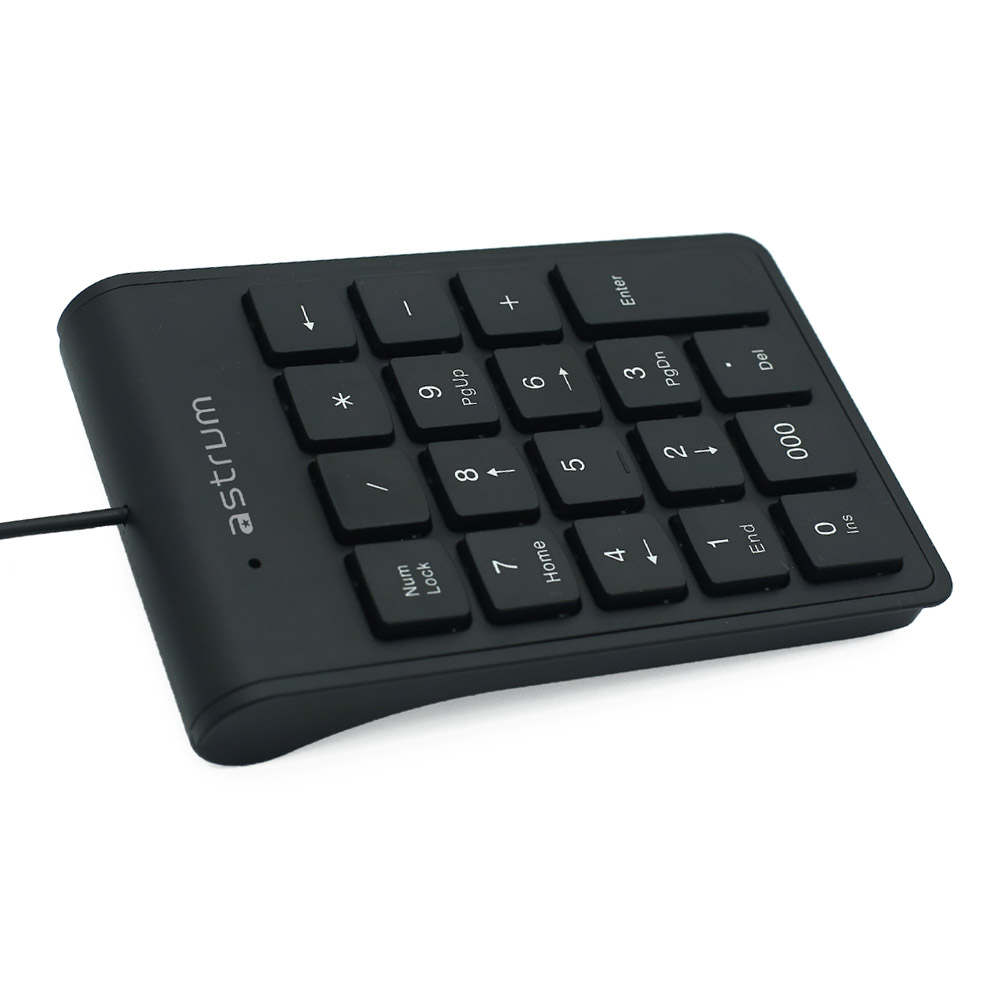 Astrum KB010 Slim USB Numeric Keypad: Compact, Efficient, and User-Friendly