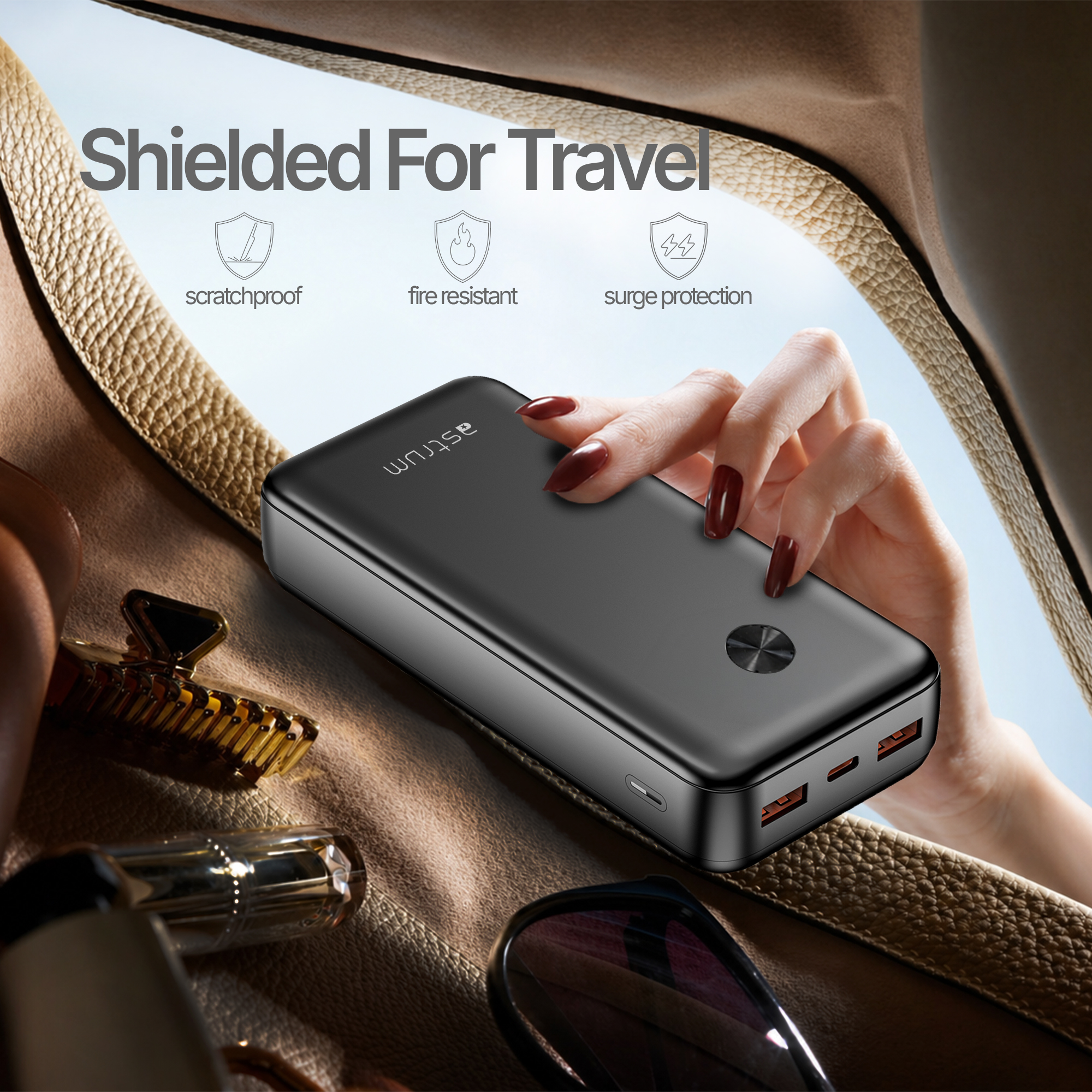 Power Bank Dual USB Fast Charging PD20W QC3.022.5W 30000mAh - PB365