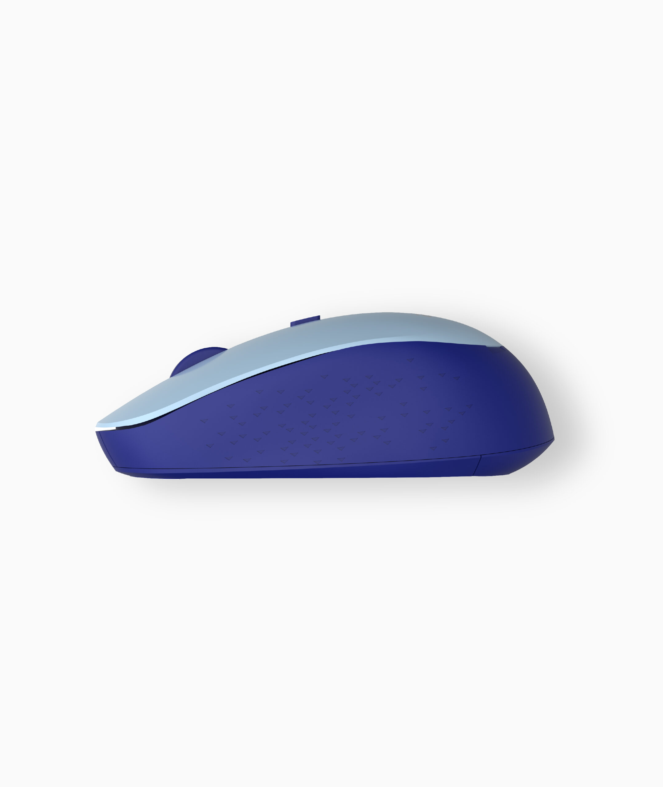 Wireless Optical Mouse -2.4GHz,1600DPI,4 Buttons, Silent Click - MW210 - Blue