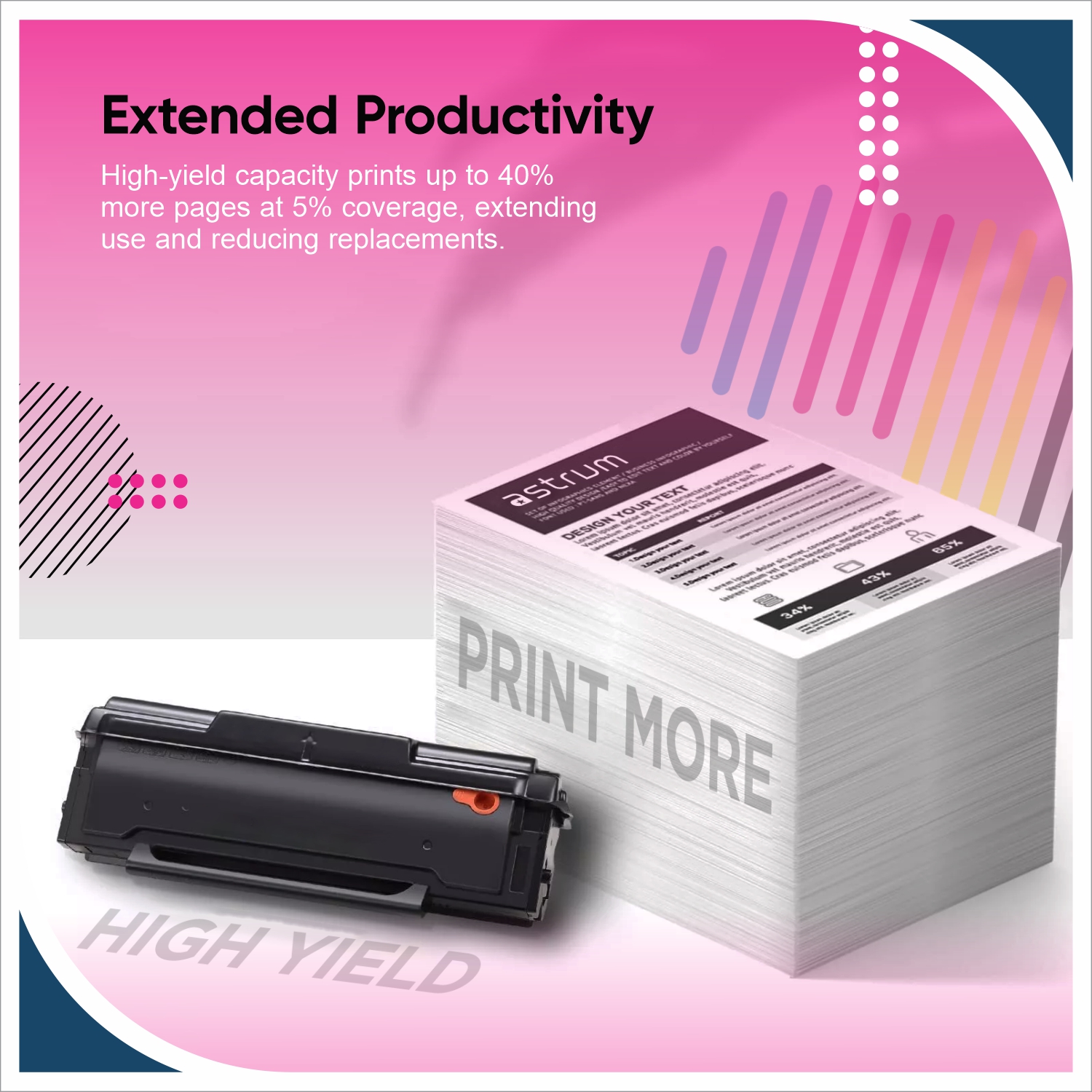 TONER FOR HP 59A M406 M430 - Black