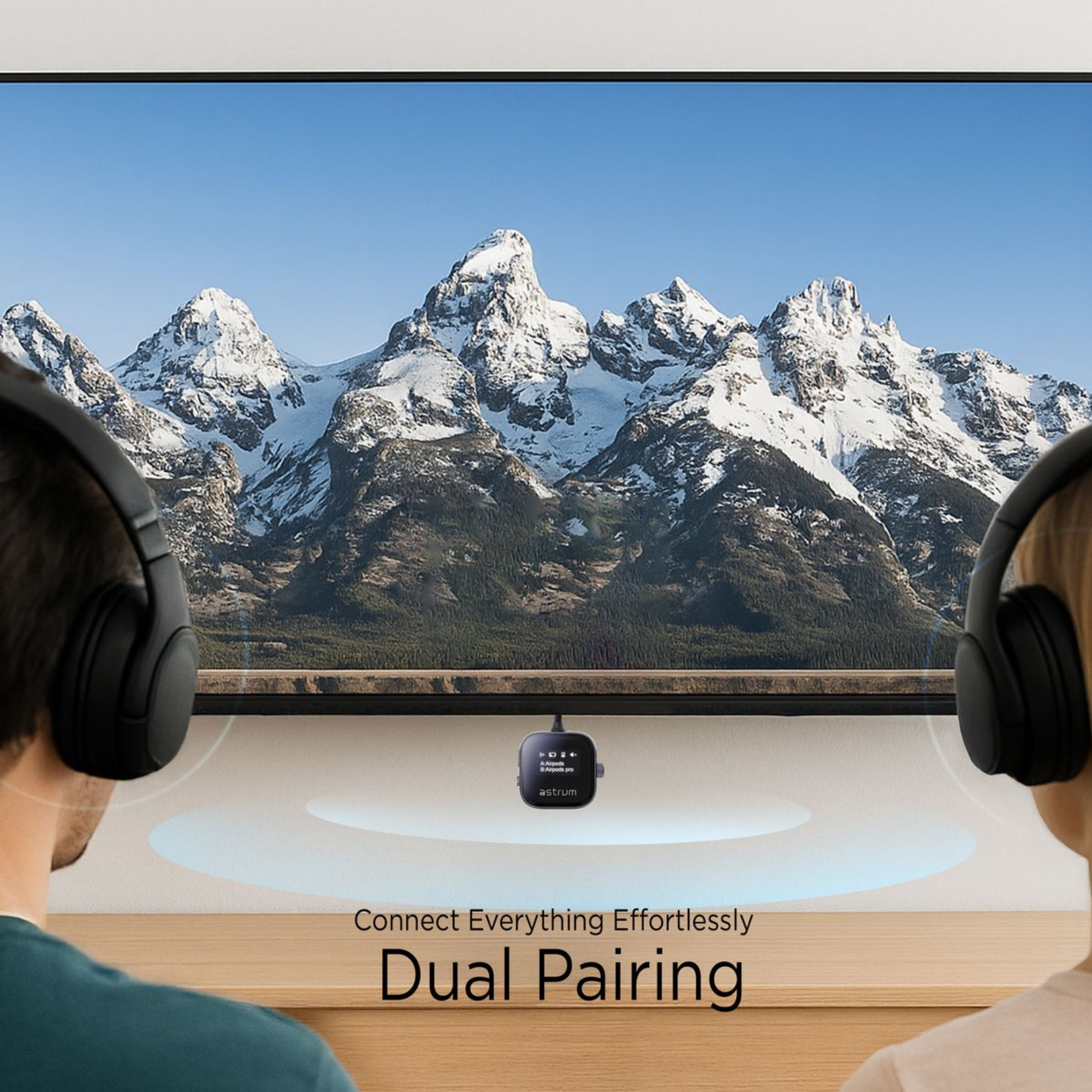 Multi-Device Wireless Audio Transmitter & Receiver, AUX - BT300