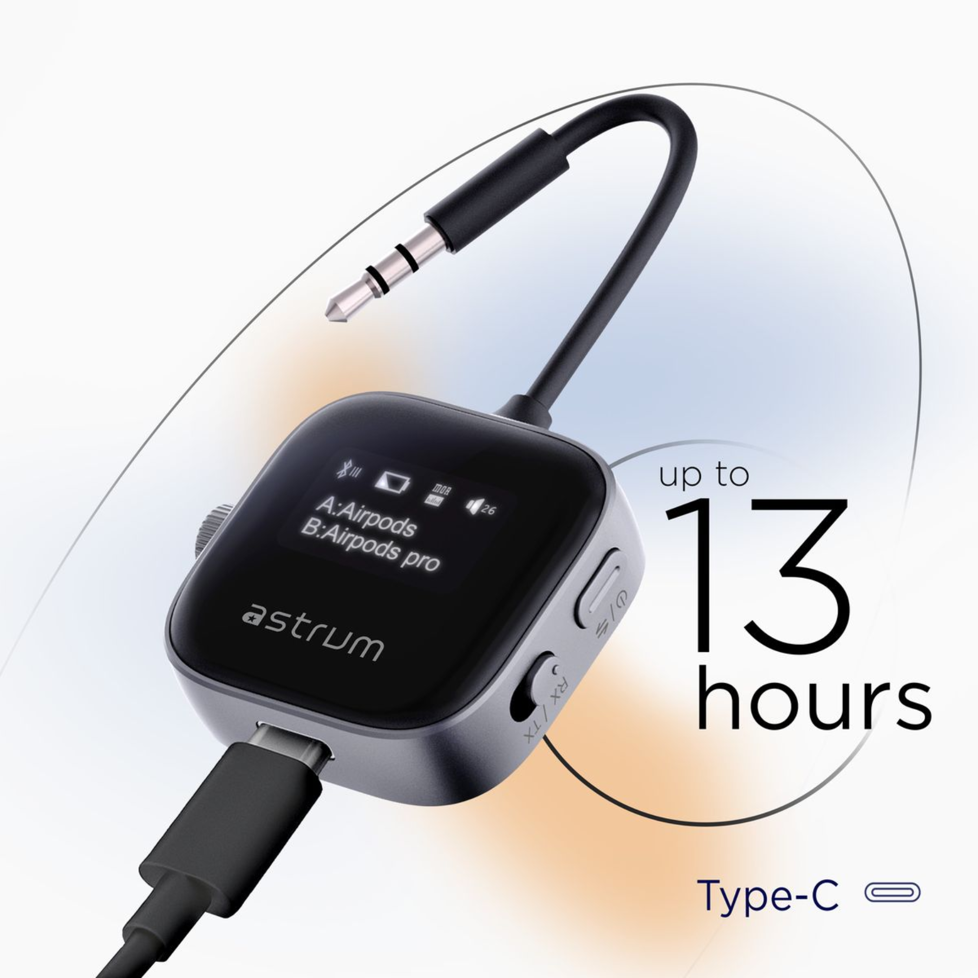 Multi-Device Wireless Audio Transmitter & Receiver, AUX - BT300