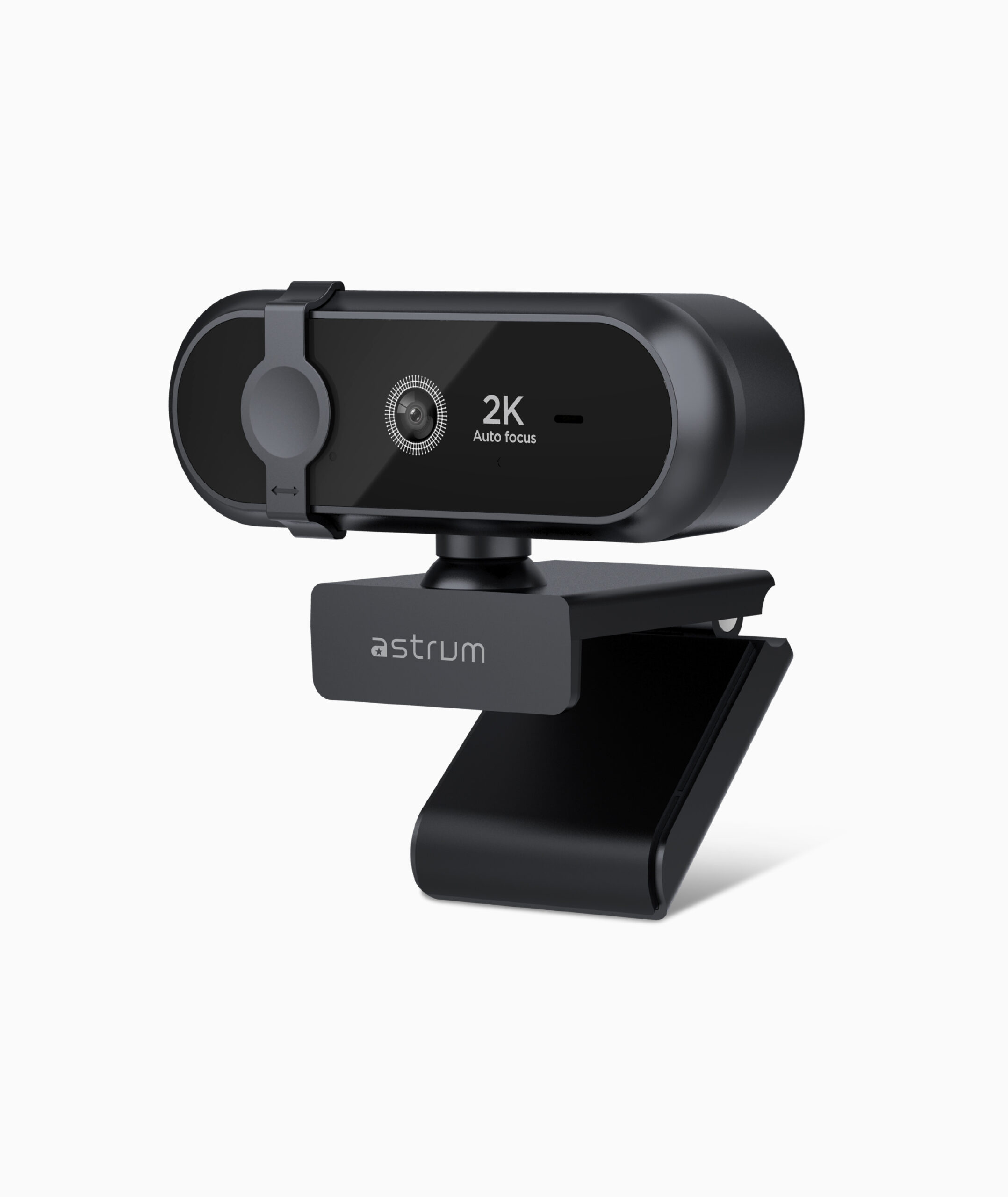 HD USB Webcam - 2K QHD, Mic, 360 Rotation, Autofocus - WM210