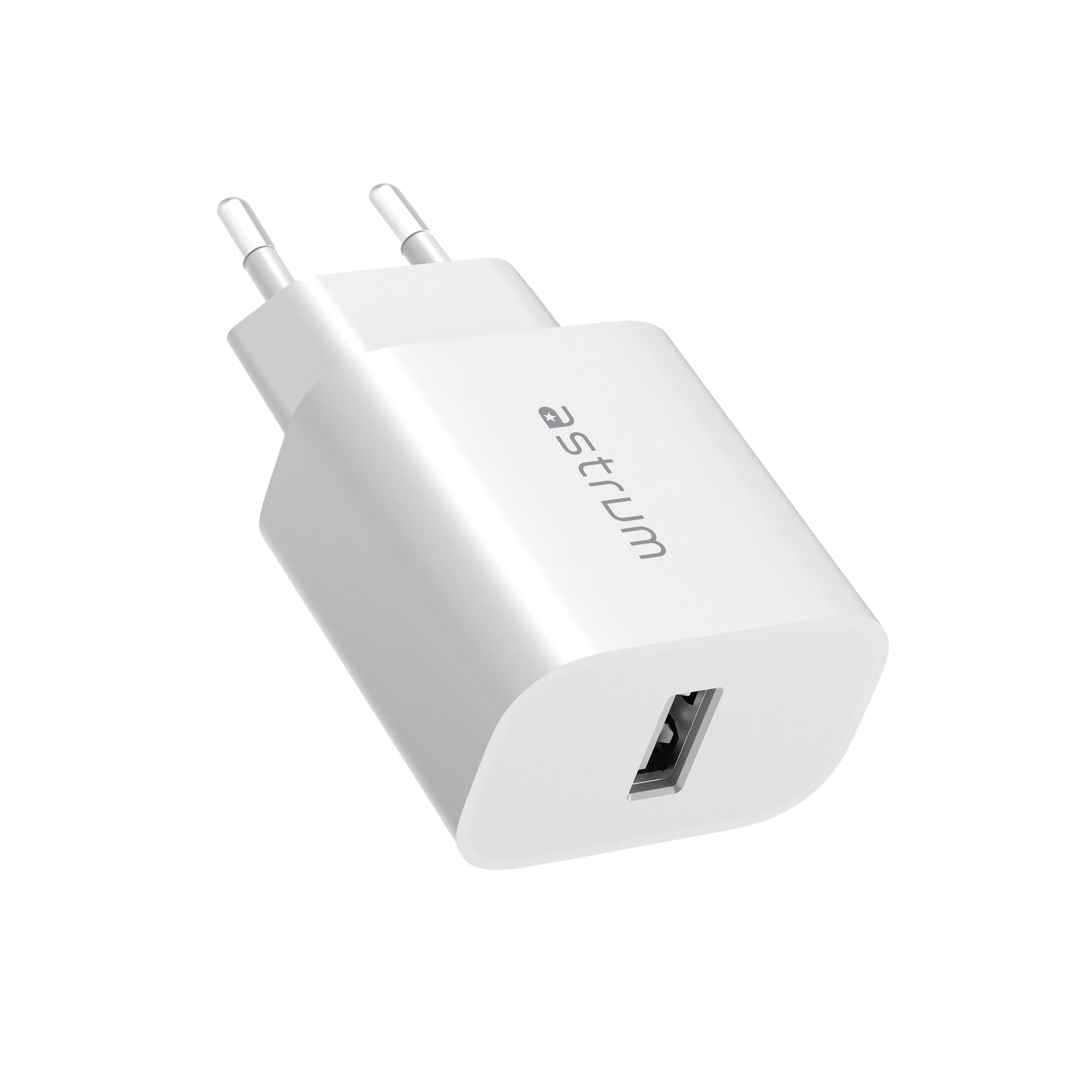 WATZ12A 12W WALL CHARGER WITH USB-A WHT