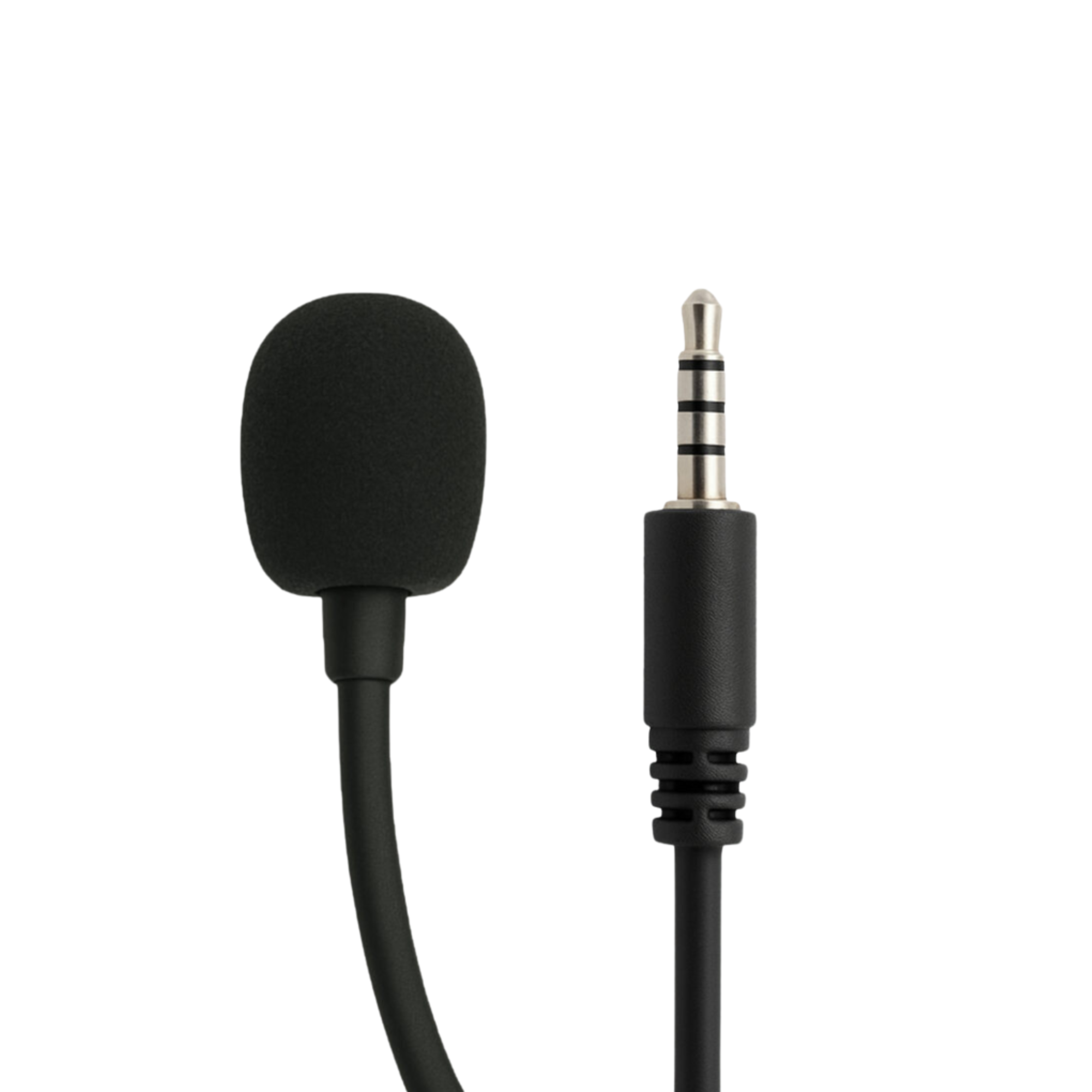 HS220 Over-Ear Wired Stereo Headset with Rotating Mic - Black