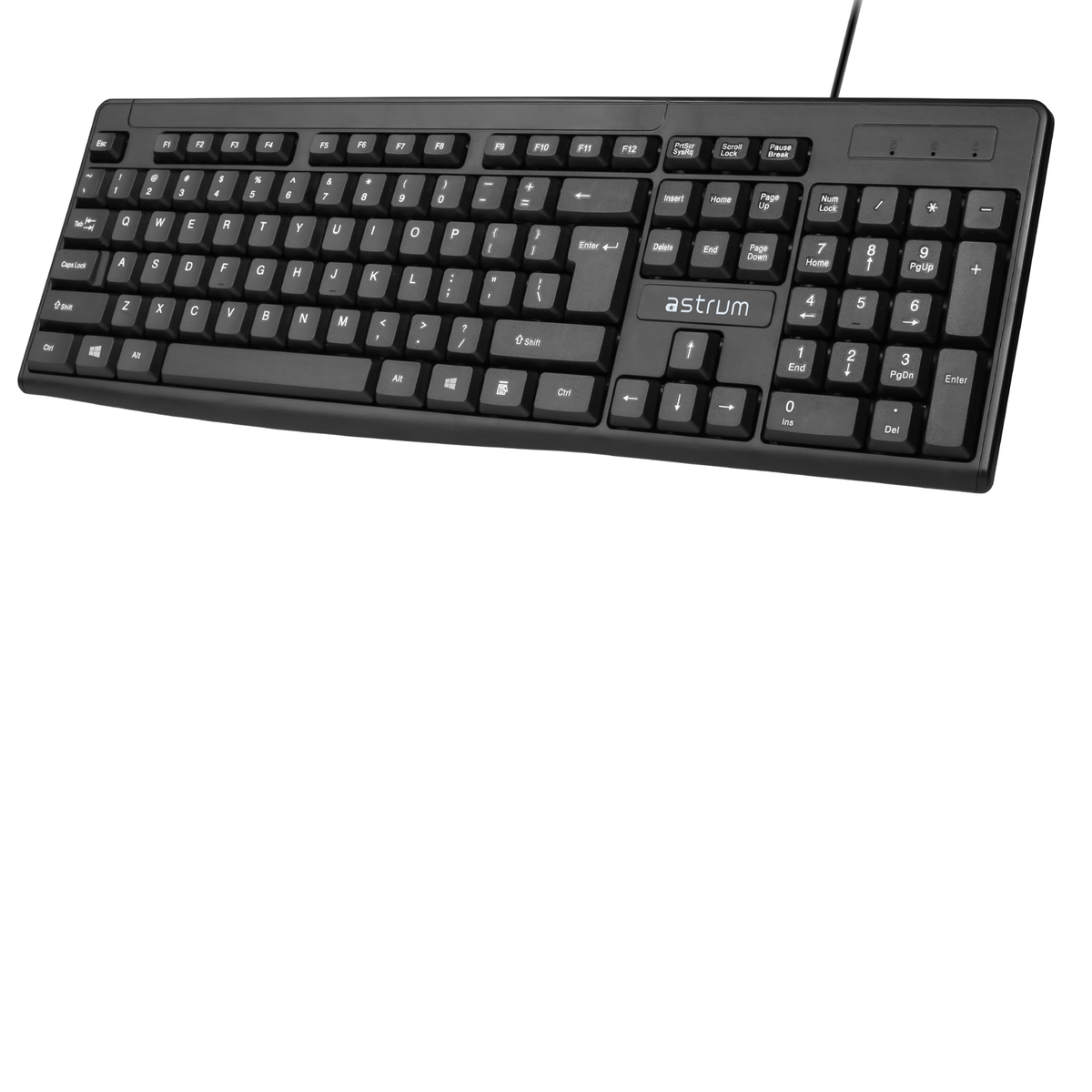Wired USB Keyboard & 4-Button Optical Mouse Combo - KCW080