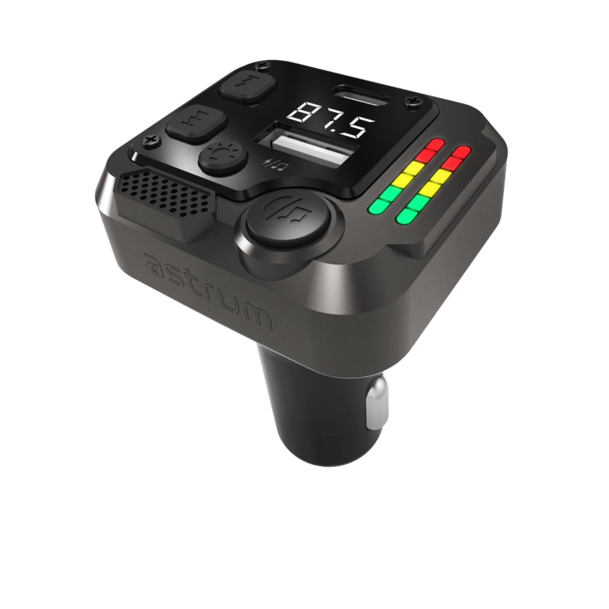 Car FM Transmitter PD30W Fast charge USB-C BT V5.3 - FM430