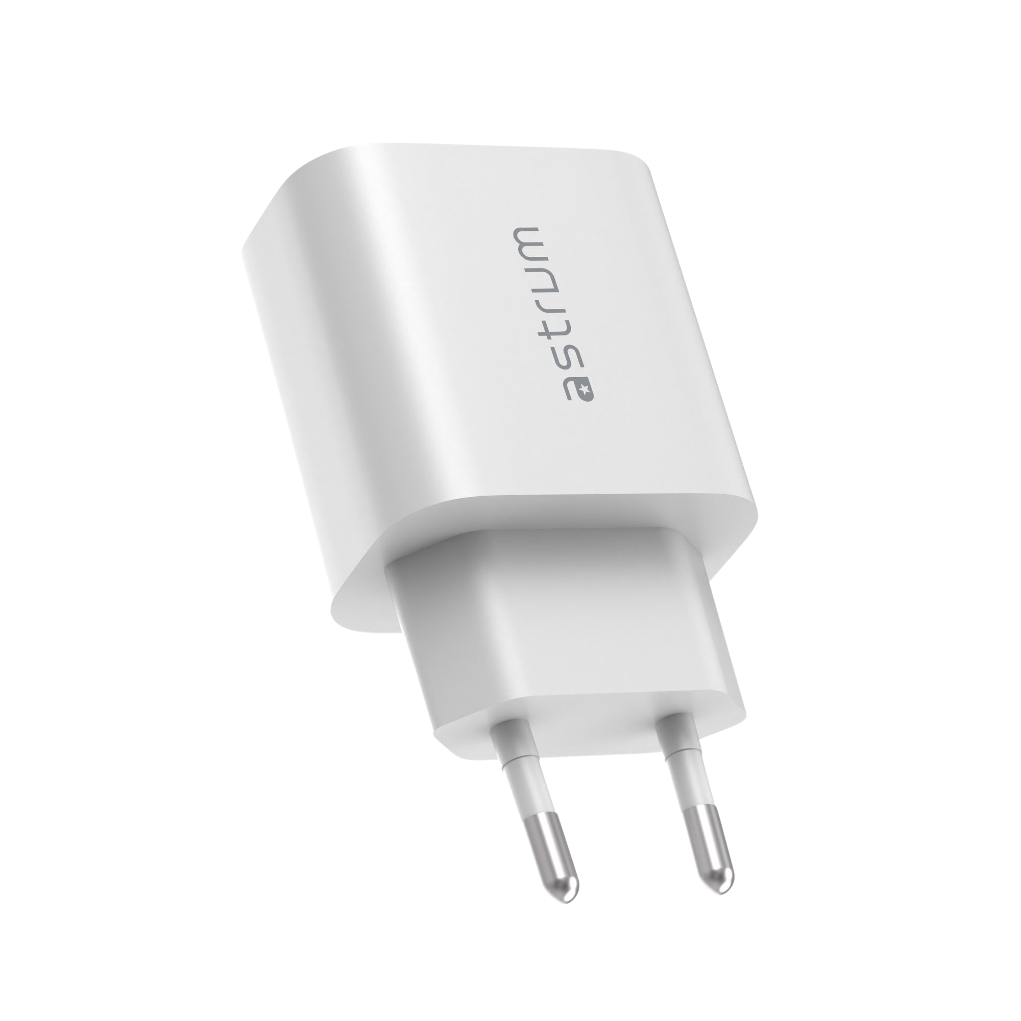 WATZ12D 12W WALL CHARGER 2 X USB-A WHT