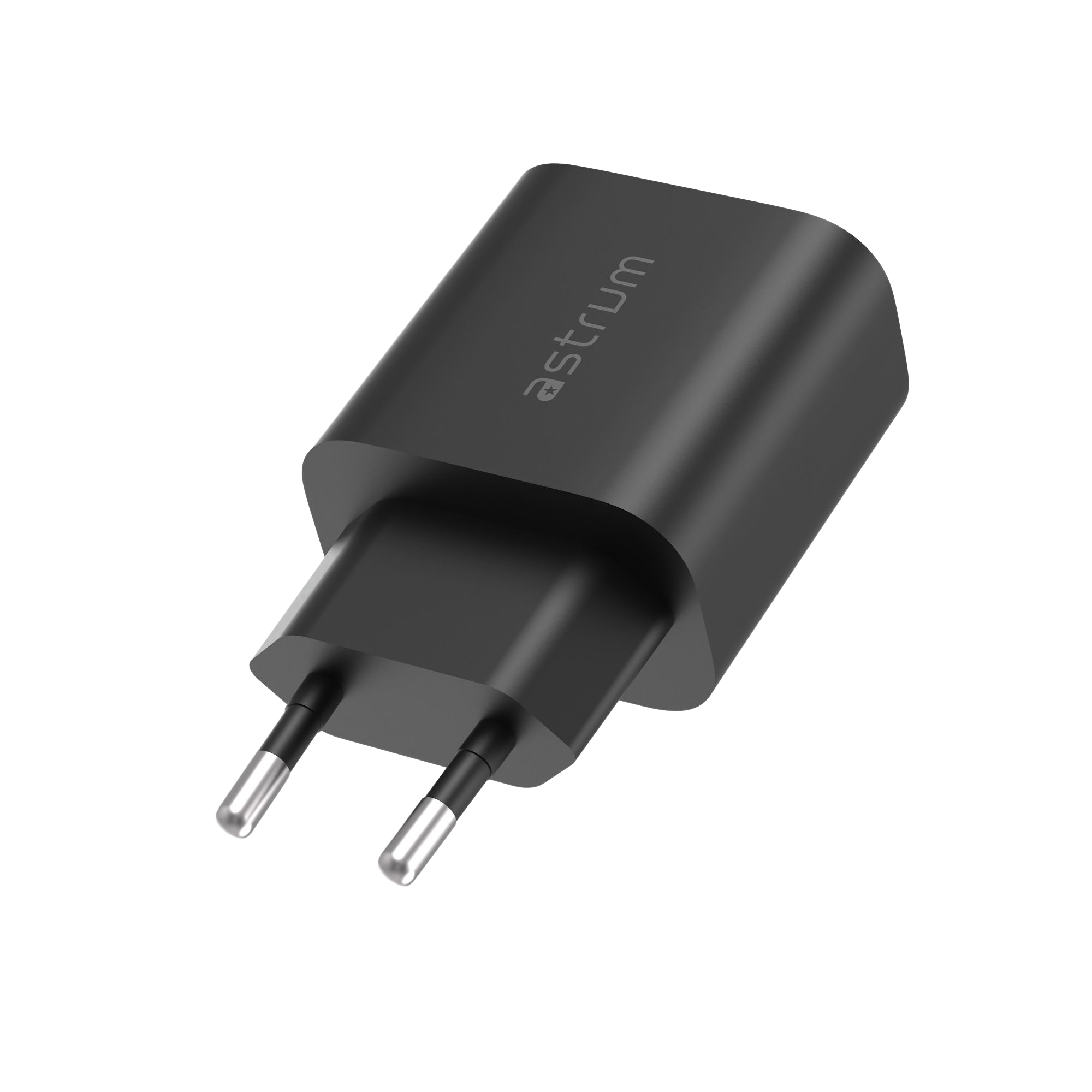 WATZ12D 12W WALL CHARGER 2 X USB-A Black