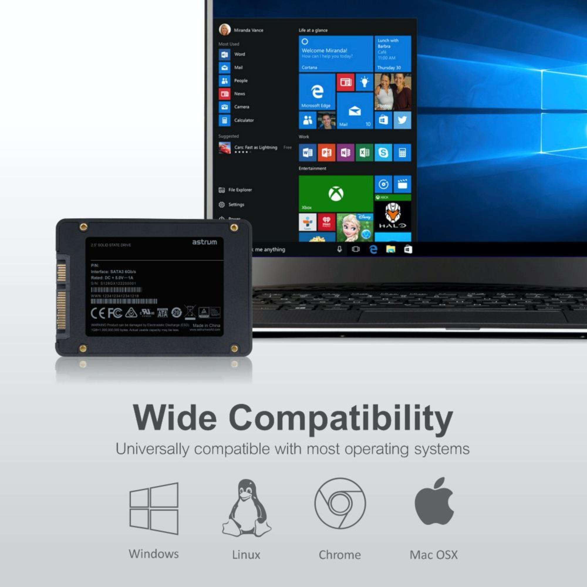 2TB SSD SATA3 2.5" Solid State Drive - S200TX