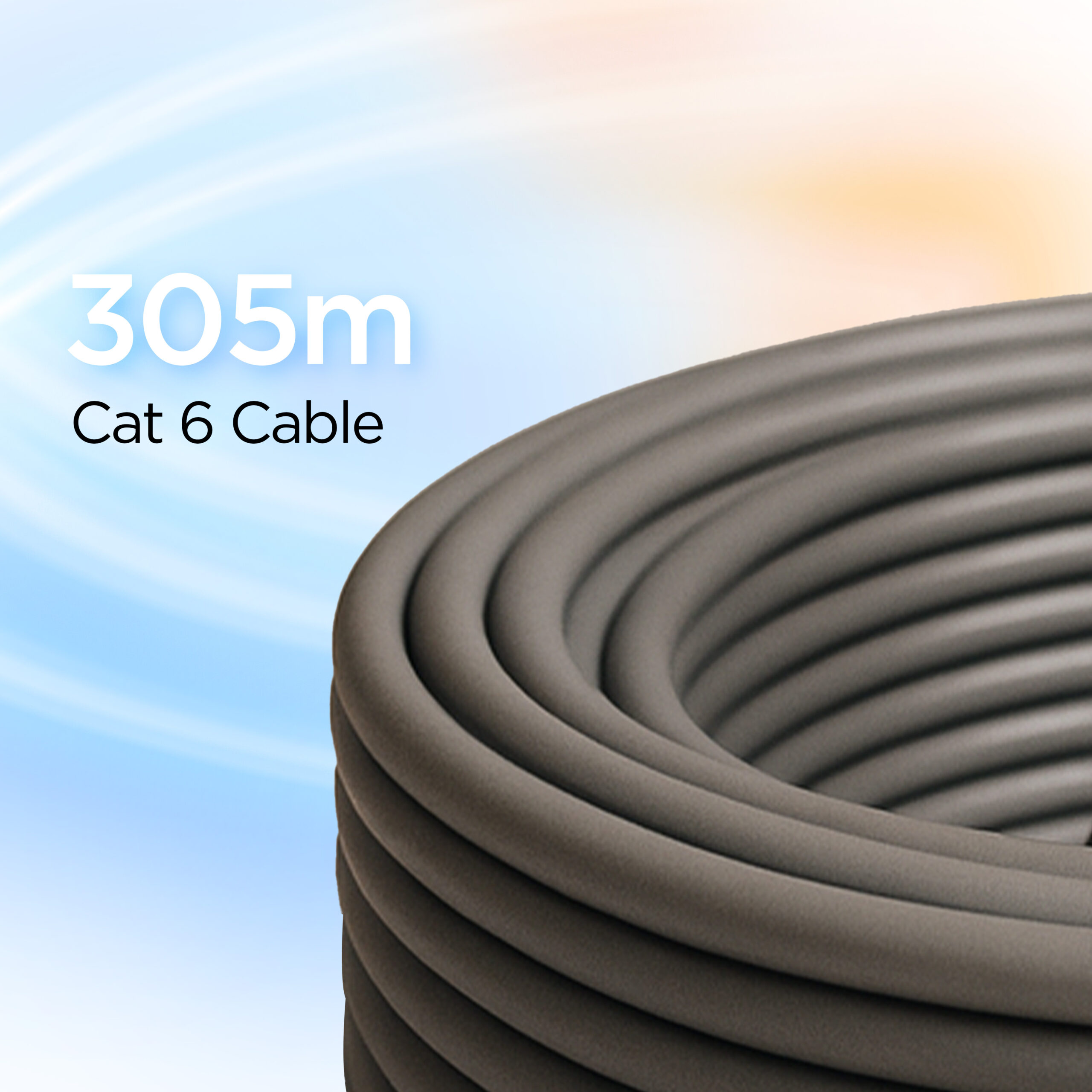 NCR6305B NETWORK CABLE CAT6 L 305M BC