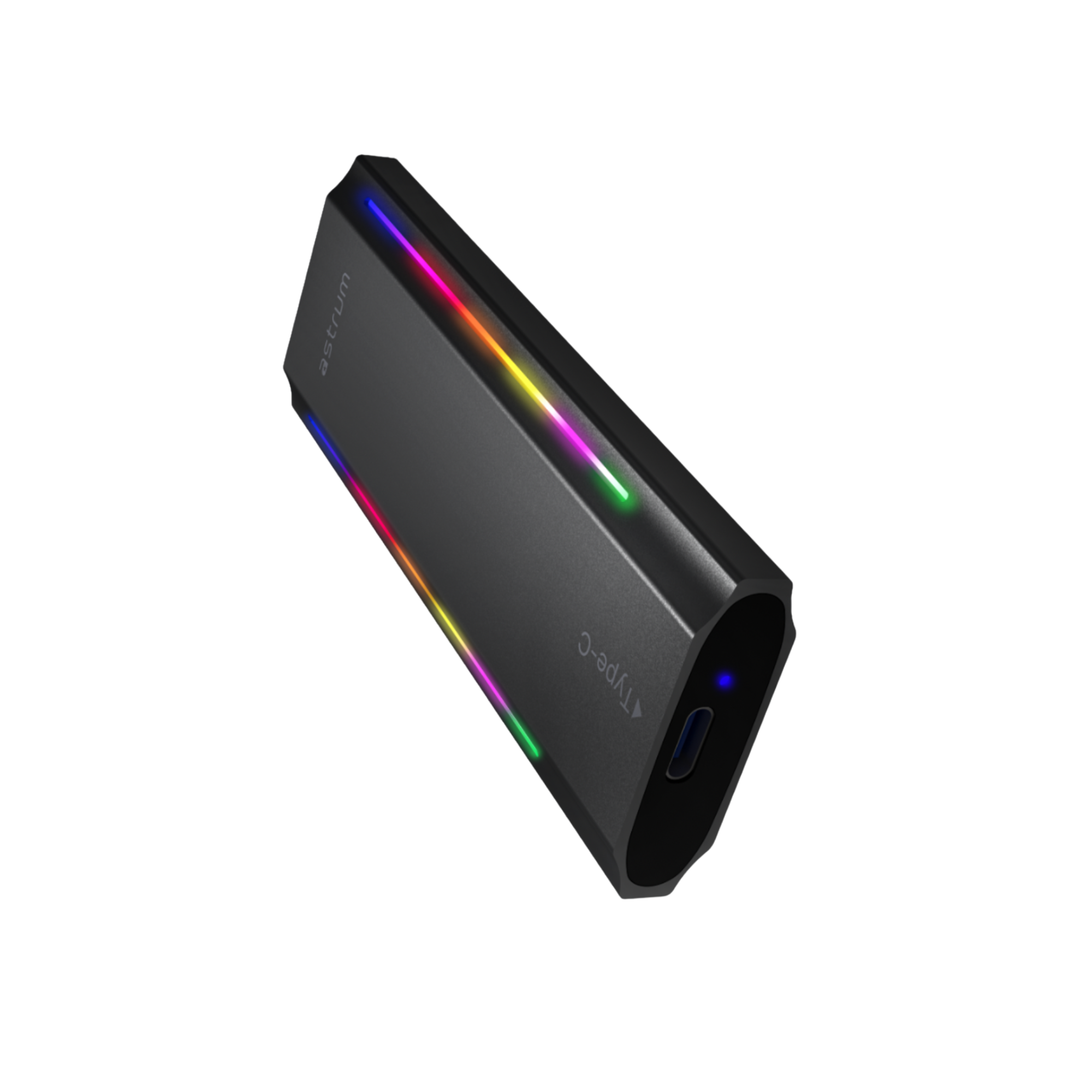 NVMe M.2 SSD PCIe & NGFF Enclosure, RGB, 10 Gbps Speed - ENP4310G