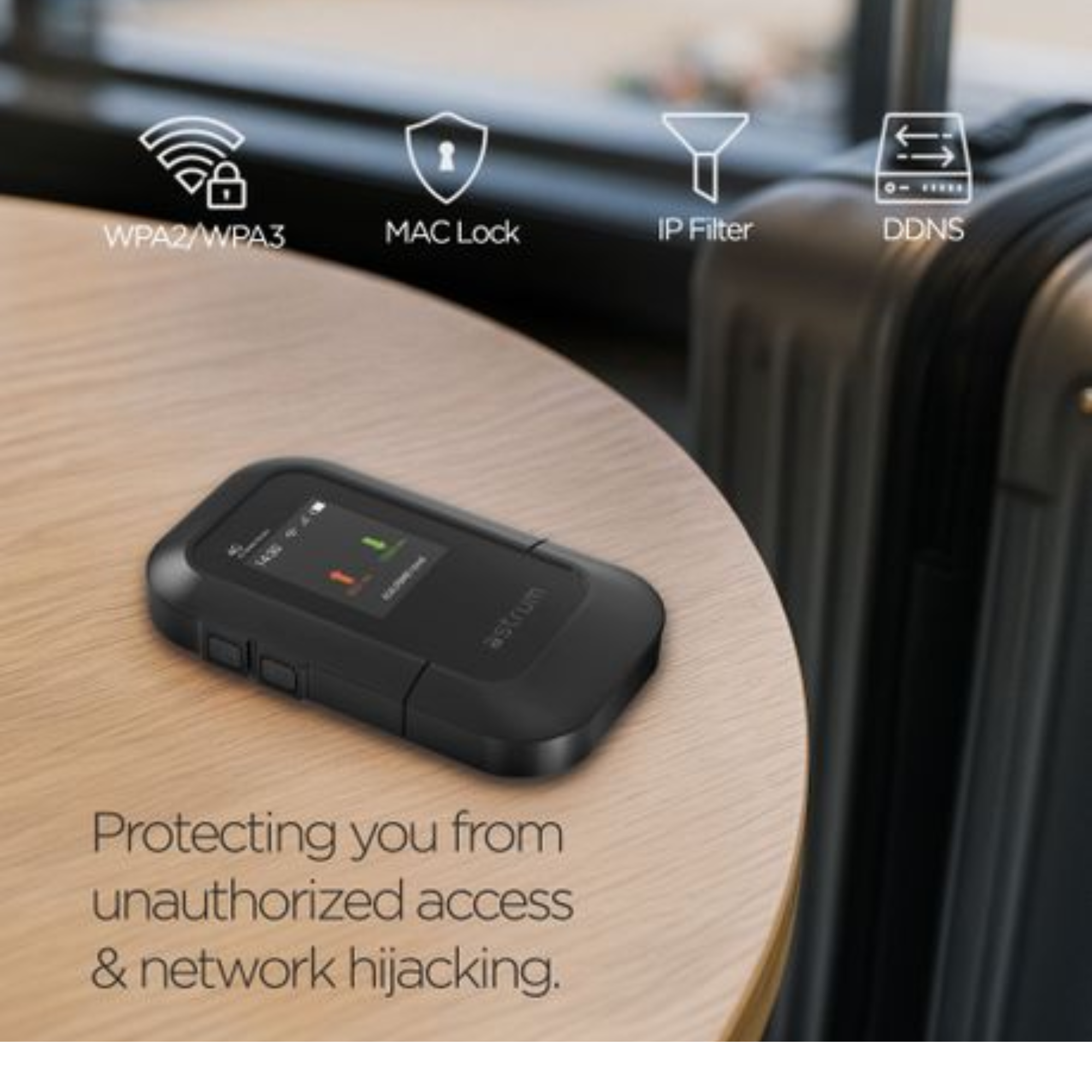 WL510 MIFI ROUTER 4G LTE 150MBPS 3000MAH