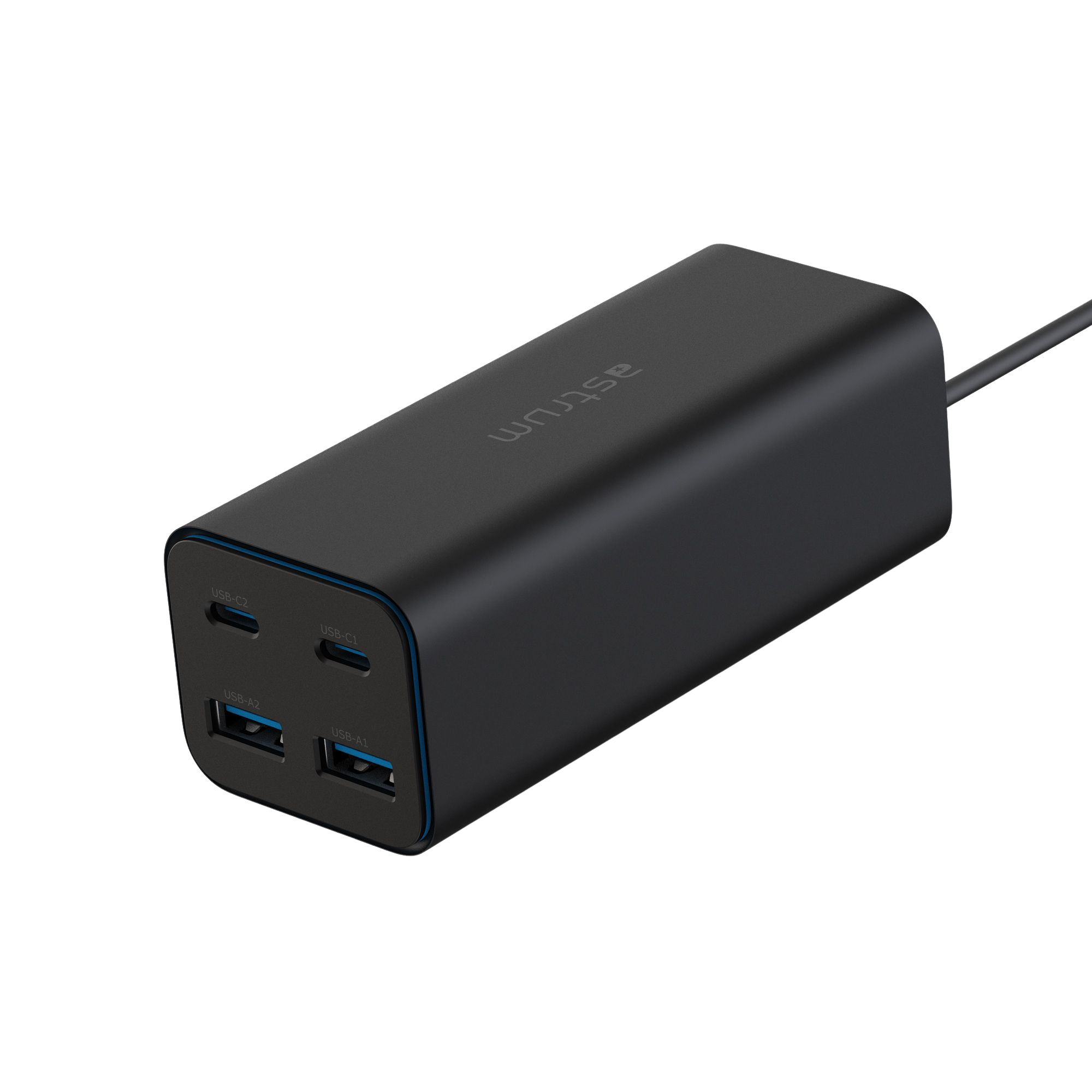 WATZ100G 100W GAN WALL CHARGER 2A 2C CAB