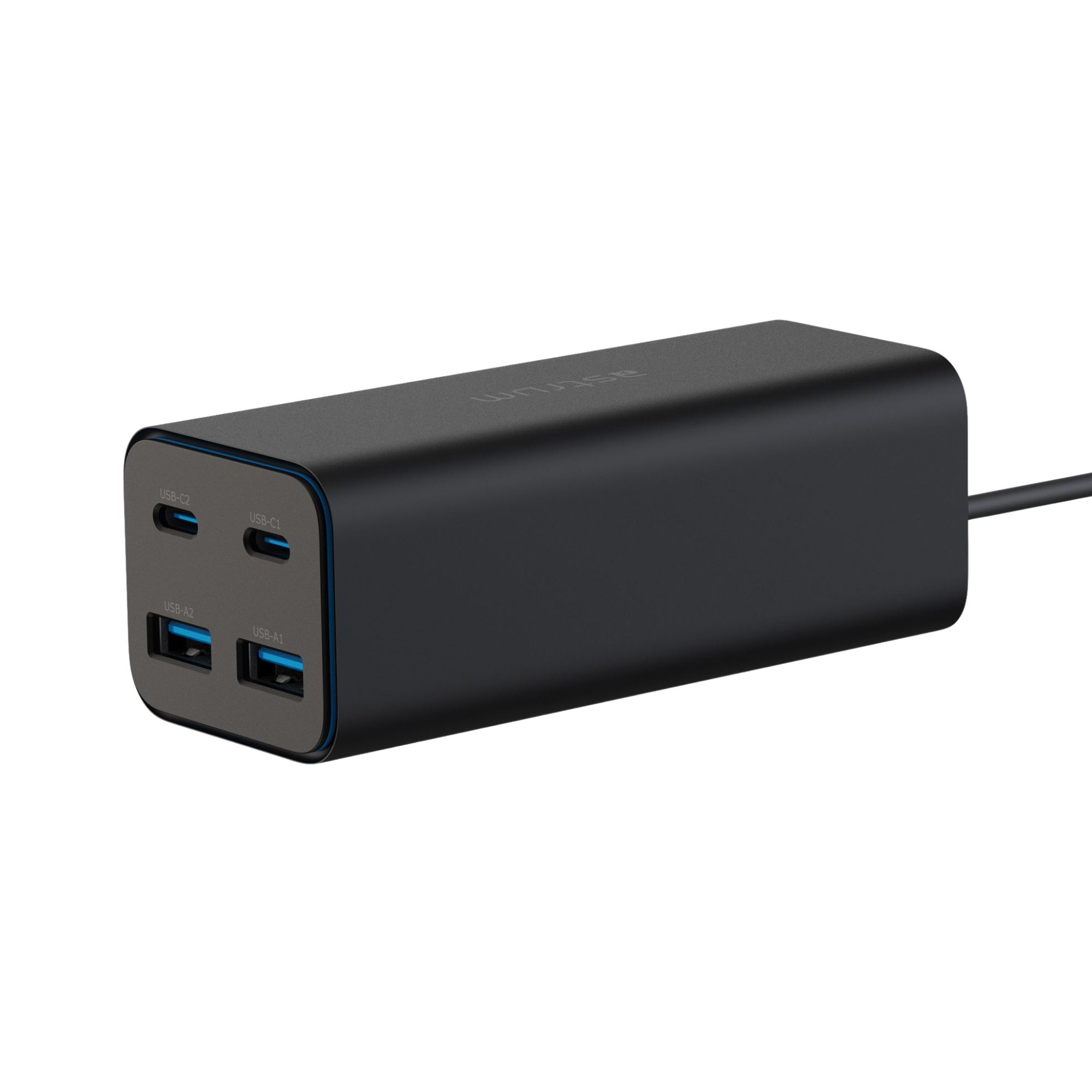 WATZ100G 100W GAN WALL CHARGER 2A 2C CAB